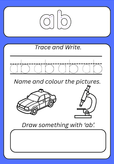 📚 Phonics Learn to Read System for Young Learners (Stage 1)